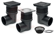 Edelstahl Guss Hofablauf Kellerablauf Carpot Einfahrt Bodenablauf 1,5T DN110