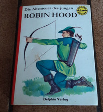 Goldene Happy Bücher " Robin Hood " ca. 9 x 12 cm