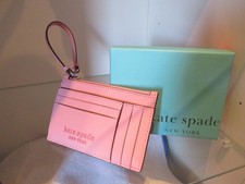 Kate Spade New York Mini Portemonnaie Geldbörse Schlüsselring Kartenetui NEU