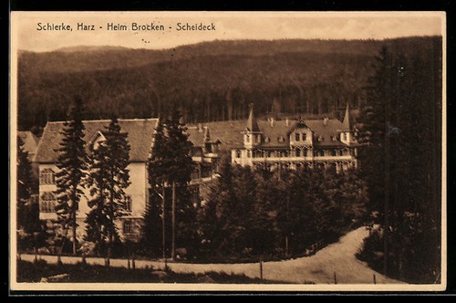 Ansichtskarte schierke harz - schierke, /harz