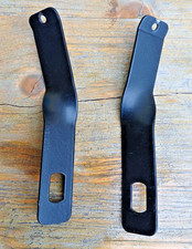 2 Haltelaschen re/li für Ducati Königswelle Armabrett 750/900SS 74-82,Topnachbau