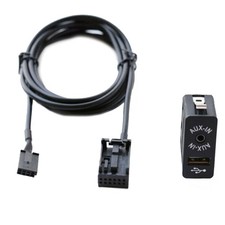 USB AUX In Buchse Adapter