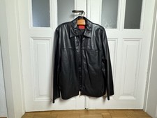 Offset Menswear Lederjacke aus