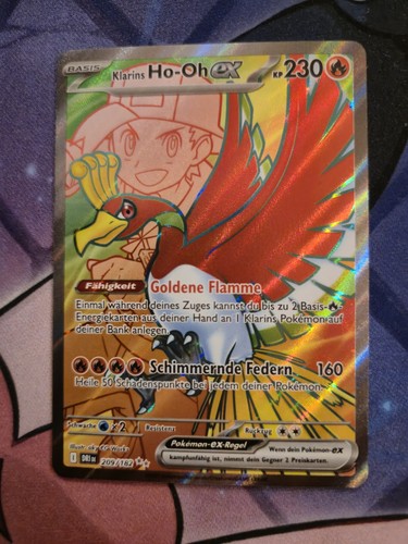 Pokemon klarins ex - pokemon, ho-oh