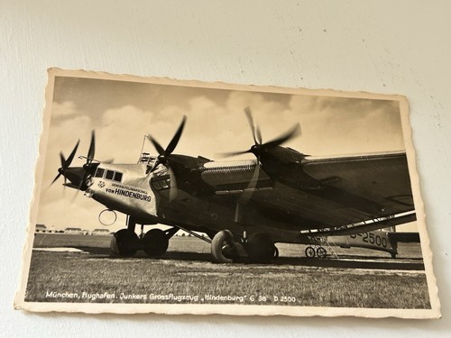 Postkarte großflugzeug - postkarte,