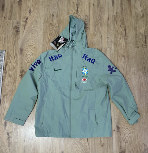 Nike brasilien cbf regenjacke - brasilien,