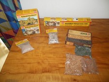 Modellbau - Gipsgewebe - 2 x Modellbau Mörtel - div. Steine + Sand alle NEU /OVP