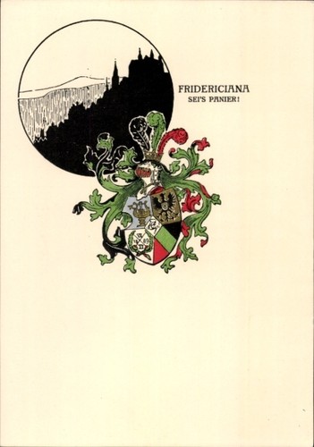 Studentika fridericiana - studentika, ak