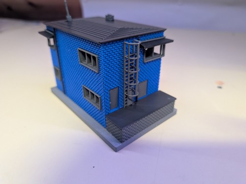 87 gebäude stellwerk - h0,