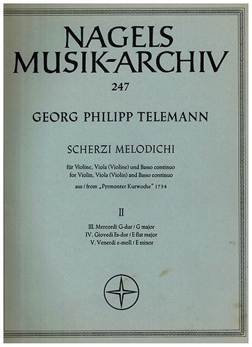 Georg philipp telemann trio - -,