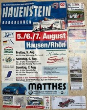 Berg-Cup Poster+Programmheft+Flyer(Hauenstein Bergrennen,Motorsport,Hillclimb)