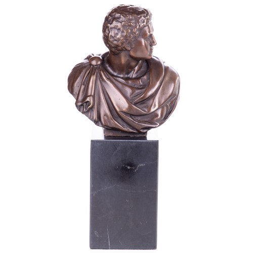 Figur bronzefigur büste - figur,