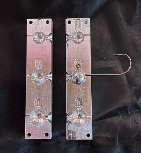 Bleigussform jig zander - bleigussform,