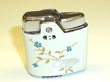 RONSON "PETITE" LIGHTER W. NICE LACQUER CASE - 1958 - NEWARK N.J. MADE IN U.S.A.