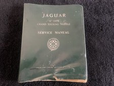 Jaguar Xke E Typ Werkstatt Service Reparatur Manuell Serie I 3.8 1961-64 OEM