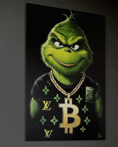 Der grinch leinwand bild - der,