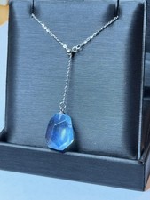 Kette Anhänger Aquamarin 925