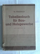 Tabellenbuch für das bau und - für,