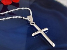 Kreuz anhänger silber - anhänger,