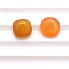 2 Stück Natürlich Gelbe