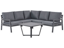 Lounge Set Ecksofa Couchtisch