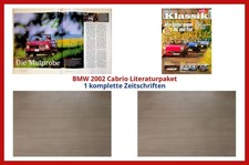 BMW 2002 Cabrio Literaturpaket