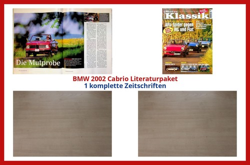 Bmw 2002 cabrio literaturpaket - bmw,