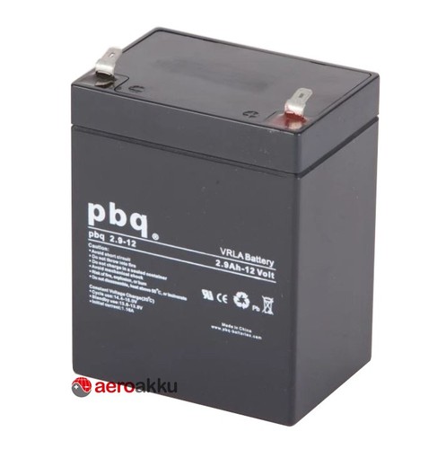 Pbq agm akku 12v 2 - pbq, 2.9-12
