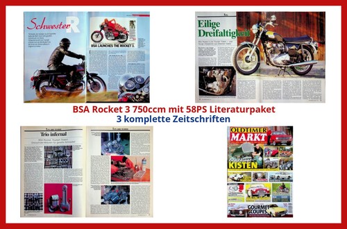 Bsa rocket 750ccm - rocket, mit
