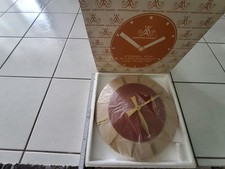 Vintage Retro Wanduhren Keramik, 50er-60er Jahre Design Meister-Anker original