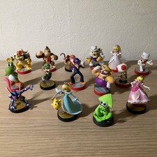 15 Amiibo Figuren Sammlung Mario Wario Bowser Donkey Kong Peach Toad Luigi