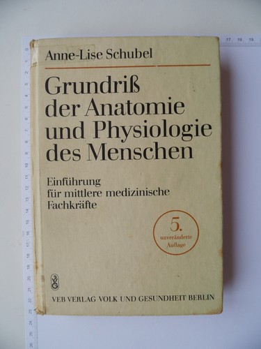 Grundriß der anatomie - grundriß,