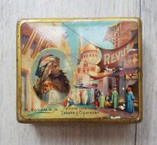 Alte Cigarettendose Zigarettendose Sulima Revue 20 Cigaretten um 1915 