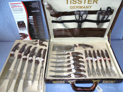 Messerset tisster mit koffer - tisster, -mit