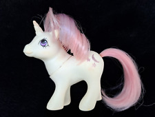 Mein kleines Pony MLP G1 Baby Moondancer Sternentanz Einhorn weiß rosa 1984