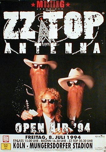 Top konzertplakat von 1994 - top,