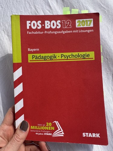 Stark abiturprüfung fos bos - abiturprüfung, fos/bos