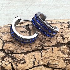 Edelstahl Creolen Ohrhänger