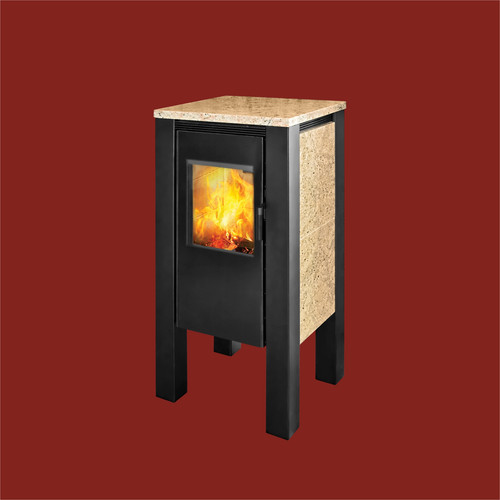 Kaminofen pixel kw granit - kaminofen, 6-8