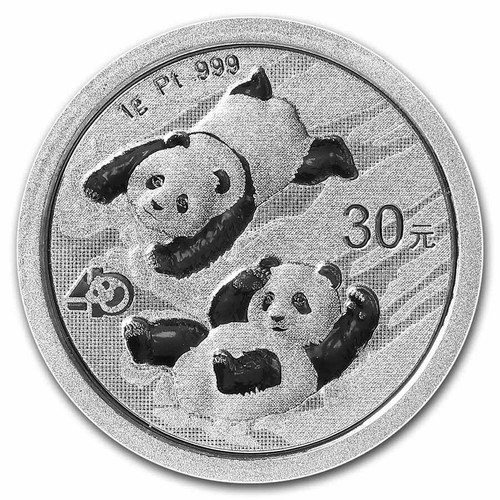 China panda 2022 - platin,