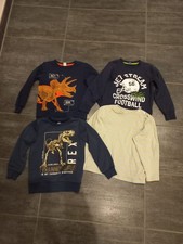 4 Pullover Größe 122/128 Dinosaurier