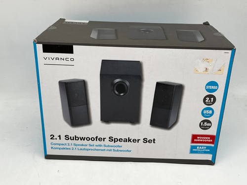 Vivanco 39636 1 subwoofer - vivanco, 2.1