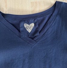 Oui Damenkleid Marineblau Gr