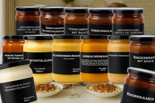 Hausgemachte und traditionelle