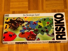 Risiko Parker weiße deutsche Auflage 1982 Kult-Klassiker vollständig komplett