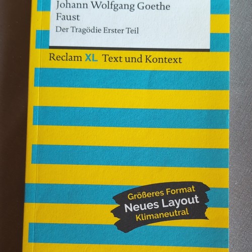 Reclam faust der tragödie - reclam,