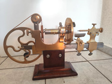 Antike Uhrmacherdrehbank Klammerdrehbank Messing.Watschmakers Lathe.