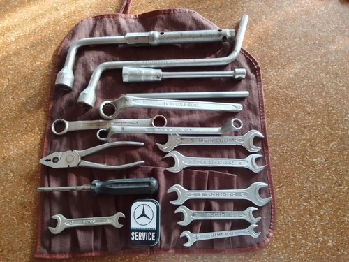 Mercedes bordwerkzeug w123 - mercedes,