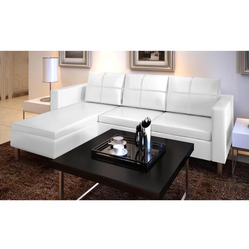 Kunstleder ecksofa sitzer - kunstleder,