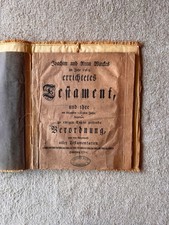 Seltenes altes Testament (Faksimile-Ausgabe) – Hamburg 1762